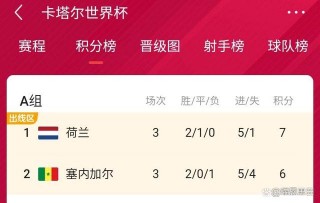 卡塔尔世界杯积分榜(卡塔尔足球世界杯成绩)