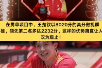 男子乒乓球世界排名榜(男子乒乓球世界排名榜第一)