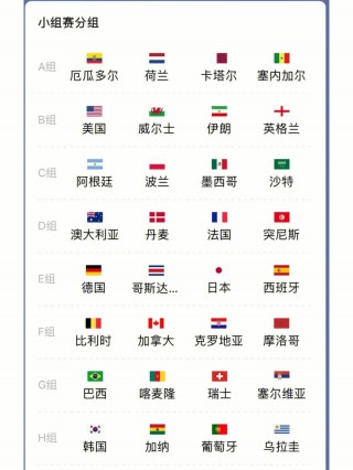 卡塔尔世界杯中国队赛程表(卡塔尔世界杯中国队赛程表最新)