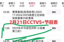 央视5台直播(央视5台直播节目表)
