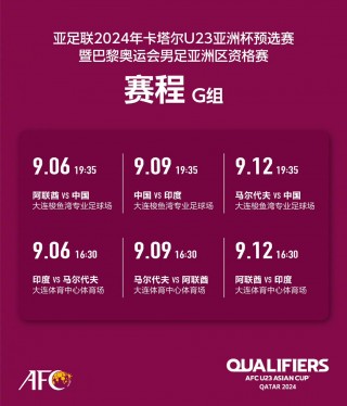 亚洲杯赛程表(2025年U20亚洲杯赛程)