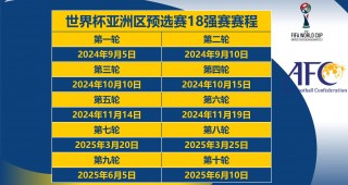 世界杯中国队赛程表(国足2025世预赛赛程)