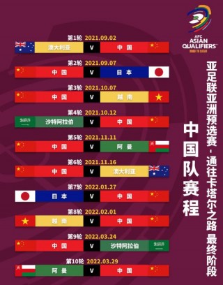 2022世界杯预选赛赛程直播(2022世界杯预选赛赛程直播足球)