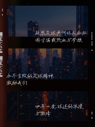足球精神的金句(足球精神的金句团结)