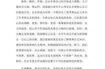 2022冬奥会观后感(2022冬奥会观后感400字)
