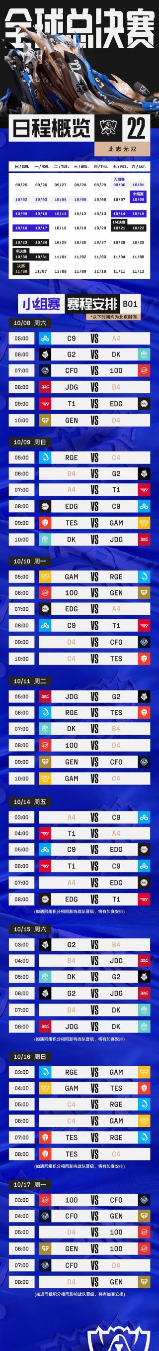 总决赛赛程(总决赛赛程时间表)