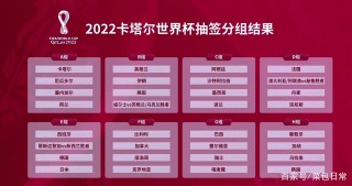 卡塔尔世界杯分组(卡塔尔世界杯分组图片)