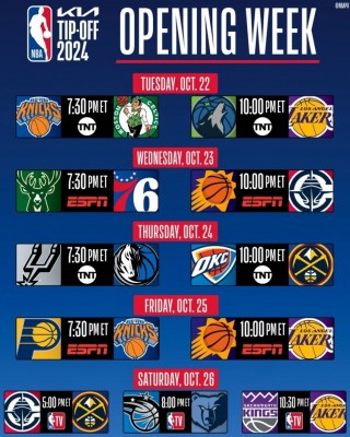 nba湖人赛程表(NBA湖人赛程表)