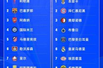 欧冠16强抽签规则(欧冠淘汰赛16强对阵图)