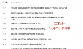 cctv5今日直播节目表(中央一台cctv15在线直播)