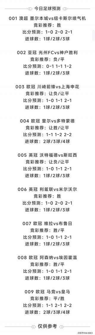 竞彩足球最稳推荐(竞彩足球推荐分析预测)