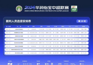 中超官方公布最后两轮赛程(中超官方公布最后两轮赛程安排)