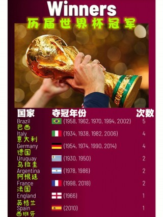 世界杯历史夺冠排行(历届世界杯夺冠时刻 acfun)