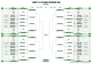 乒乓全锦赛赛程公布(乒乓球全锦赛团体冠军)