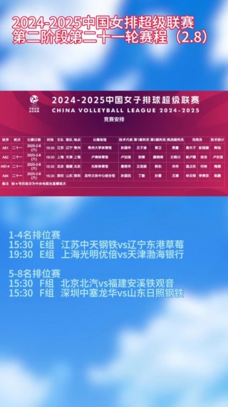 世界女排联赛全部赛程(世界女排联赛全部赛程2024)