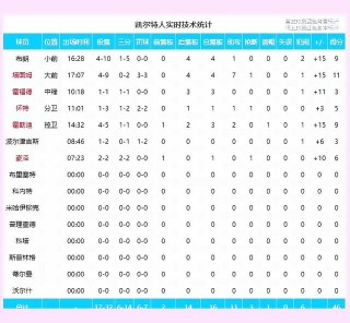 nba总决赛数据(nba总决赛数据记录)