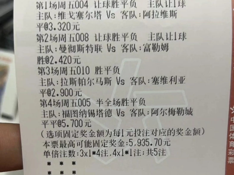 体育彩票足球竞彩网(中国体育彩票足球竞彩网)  第2张