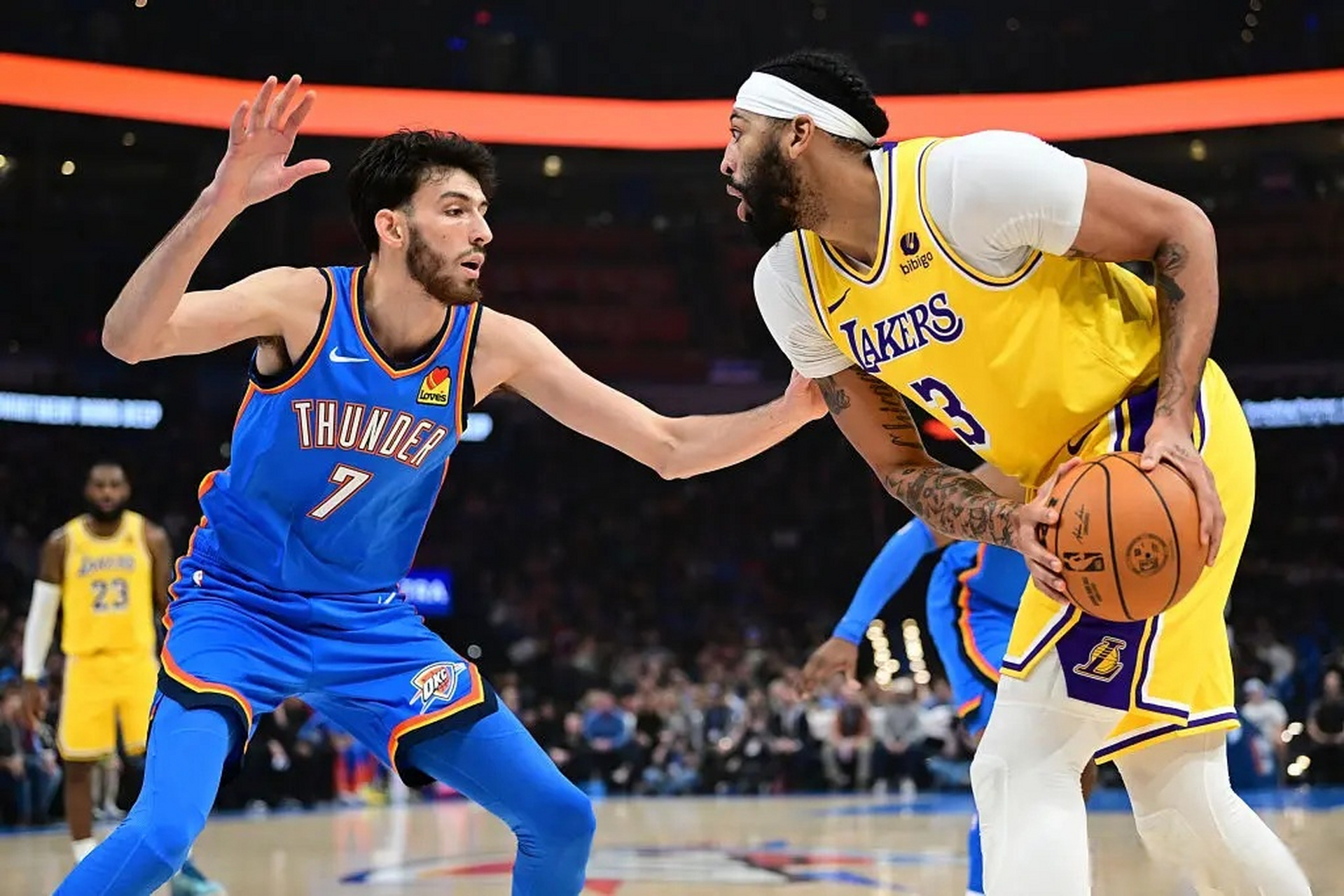 nba常规赛:湖人vs雷霆(2021114湖人vs雷霆)  第2张