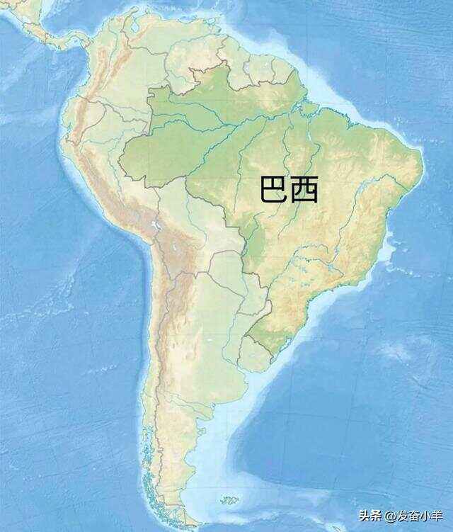 巴西地图(巴西地图中文版全图)  第2张