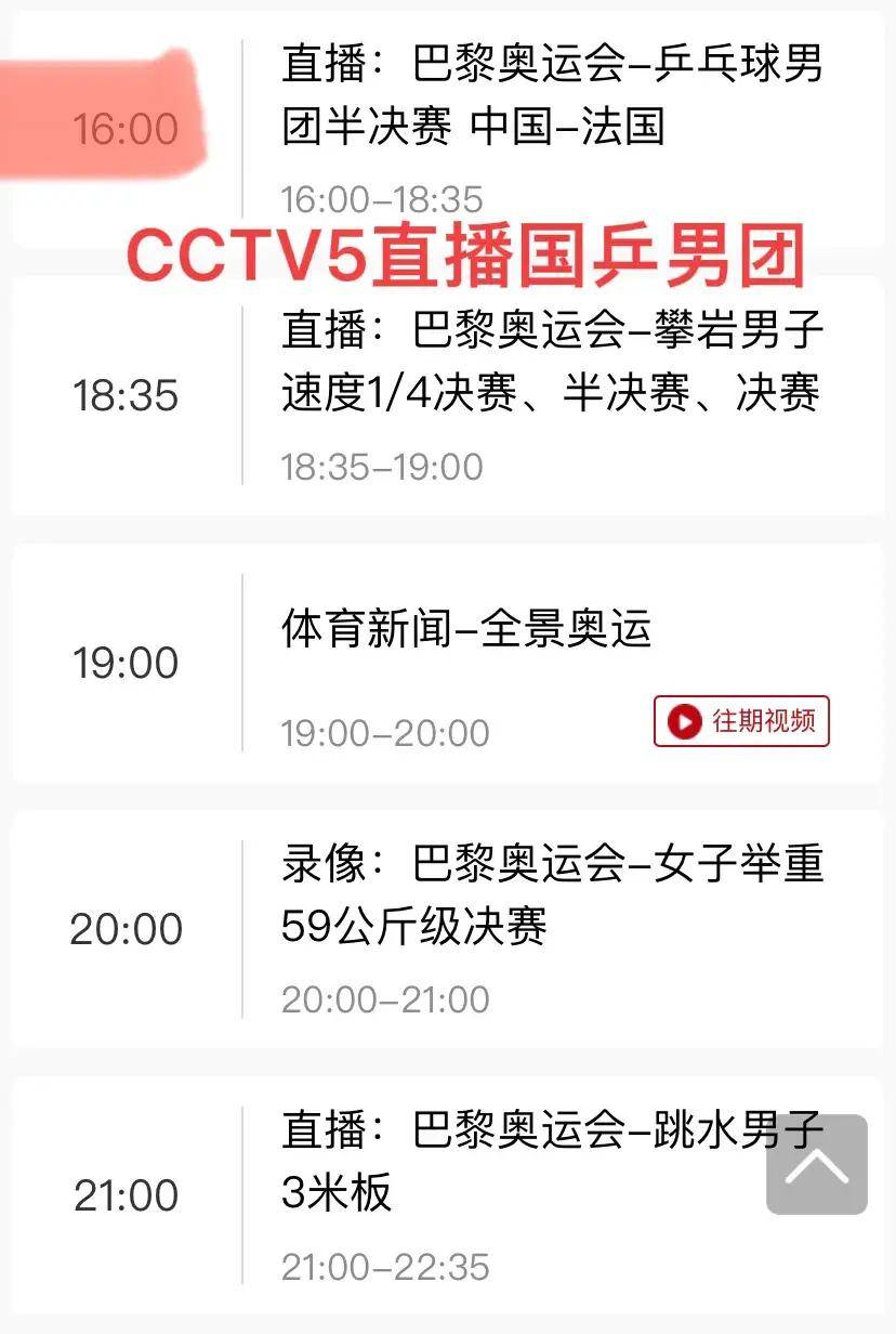 中央台5套直播(中央台5套直播在线观看)  第1张