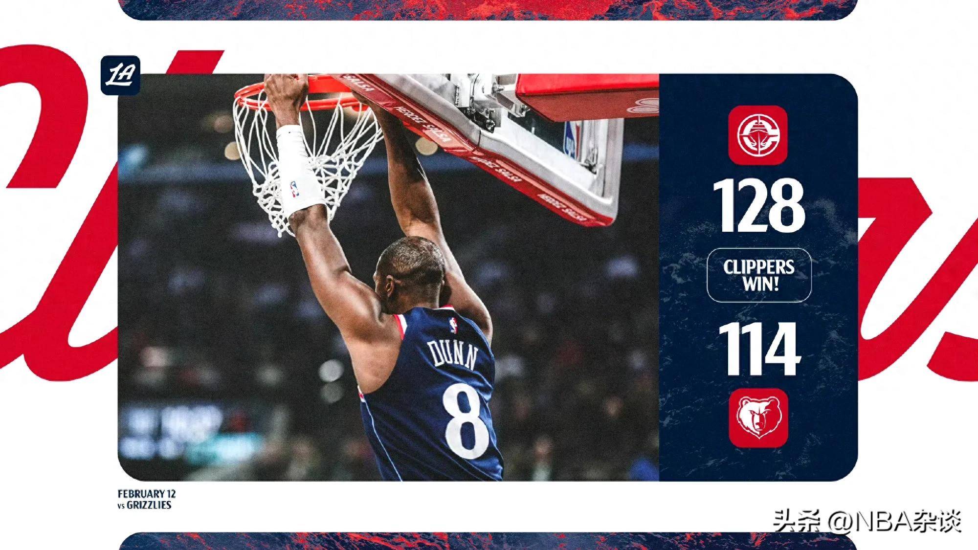nba快船vs灰熊直播(快船vs灰熊录像)  第2张