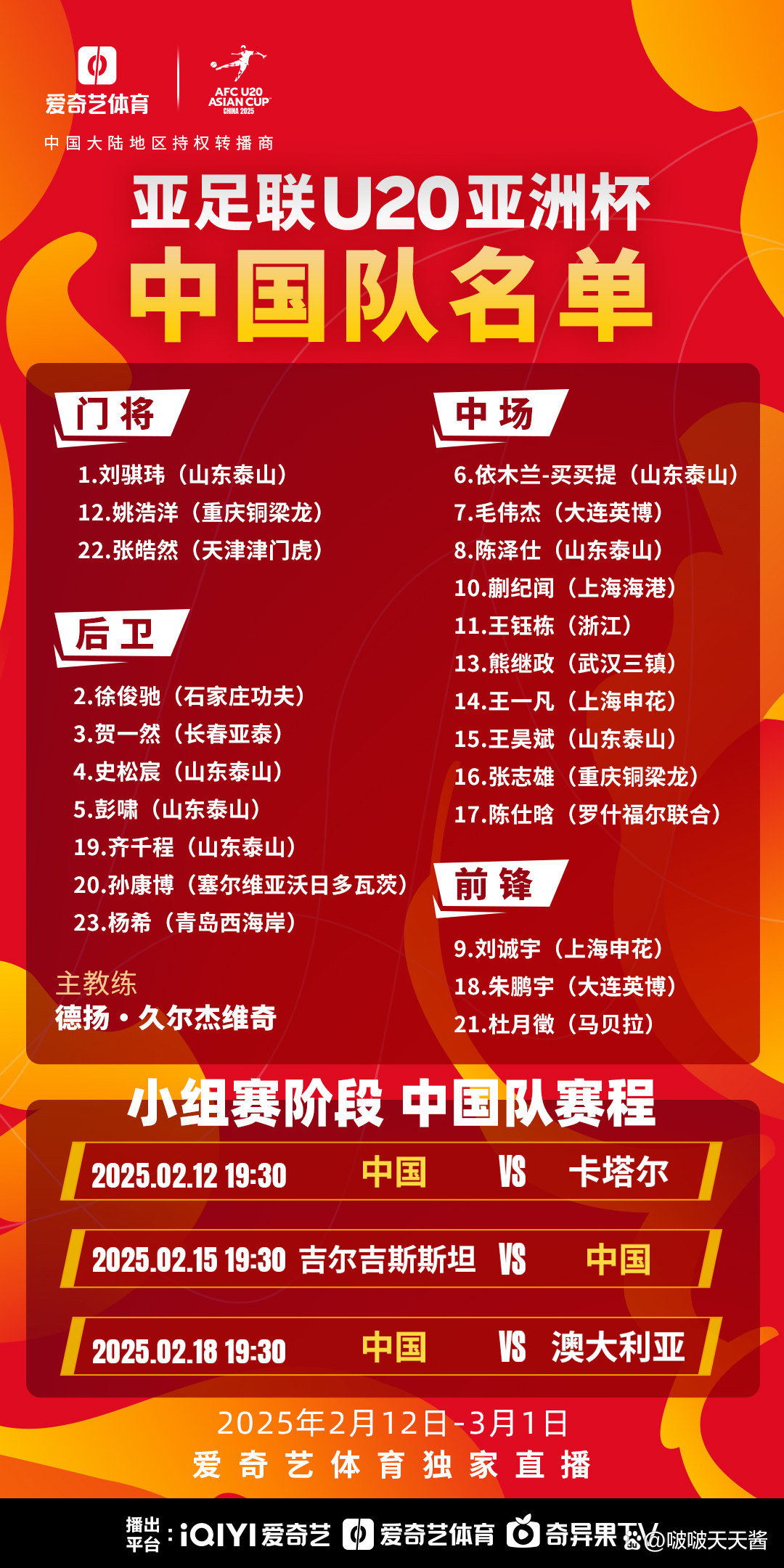 亚洲杯u20足球直播(亚洲杯u20足球直播在哪看)  第1张