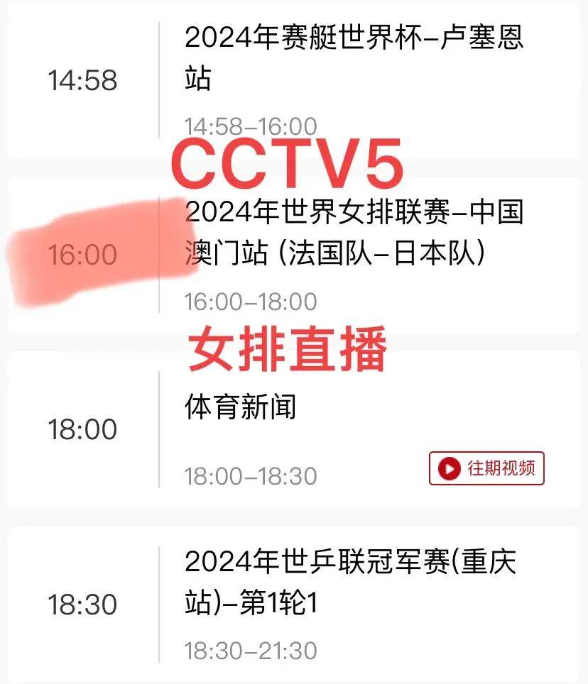 女排今晚中央5直播女排(女排今晚中央5直播女排直播时间表)  第2张
