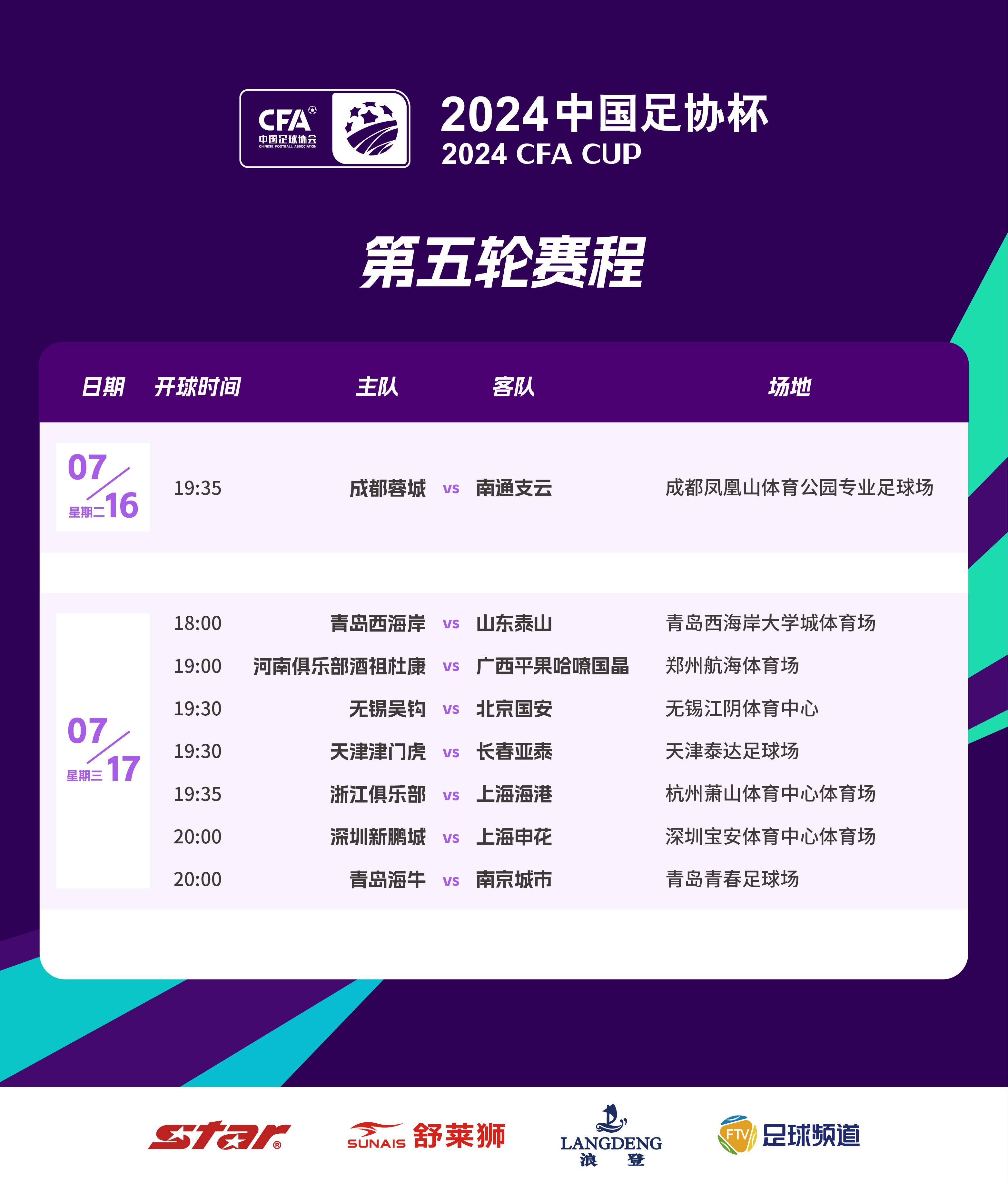 足协杯鲁能赛程(足协杯山东鲁能首发阵容)  第2张