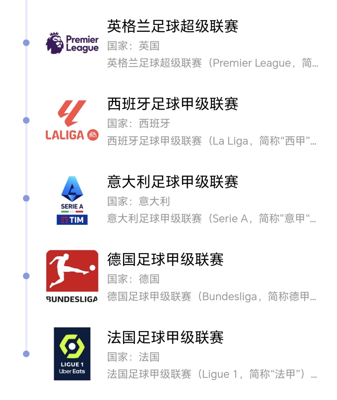 欧洲足球五大联赛(欧洲足球五大联赛有哪些)  第2张