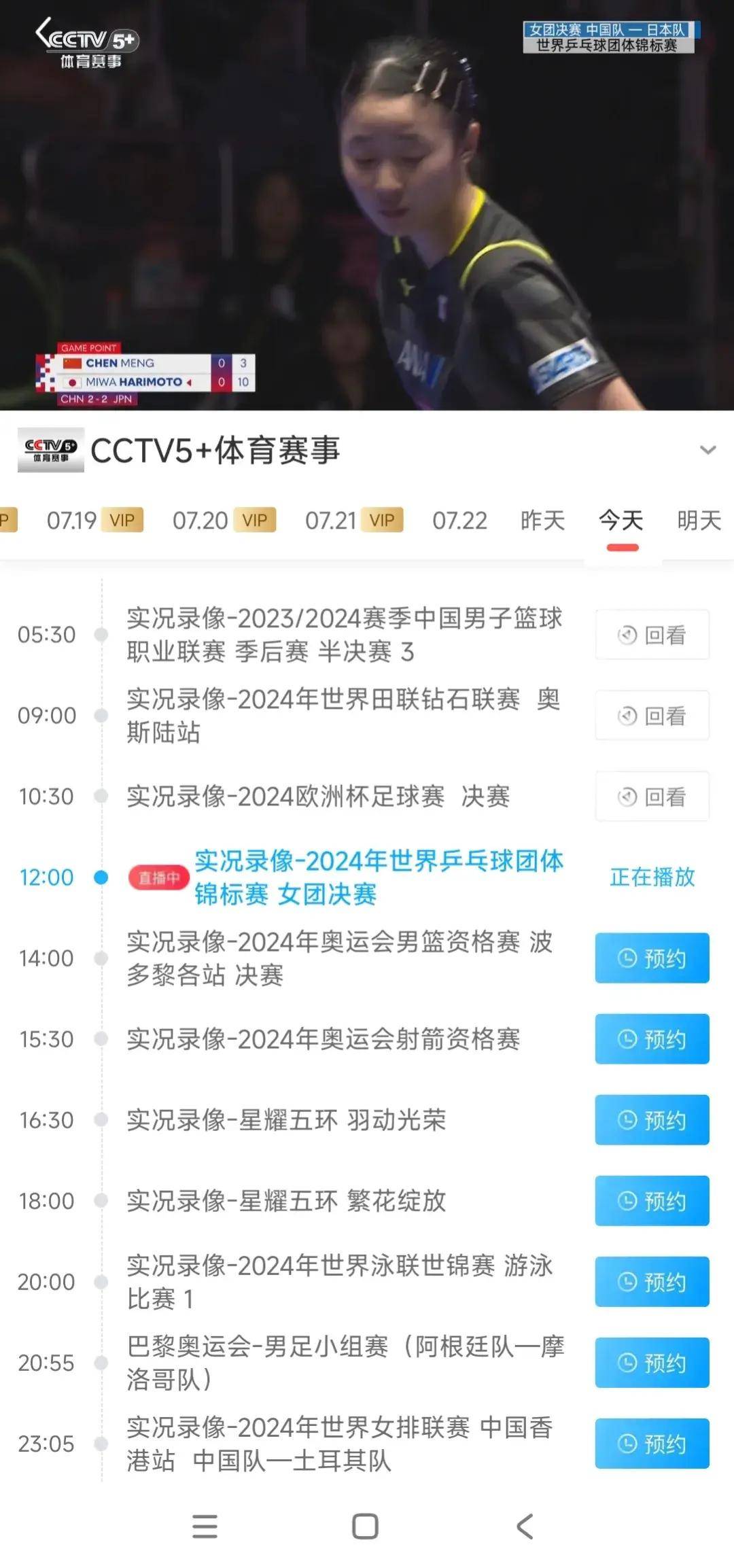 cctv5在线乒乓球直播(cctv5在线乒乓球直播决赛)  第2张